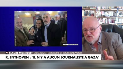 Claude Moniquet : «Il est impossible de chiffrer les journalistes au service du Hamas à Gaza»