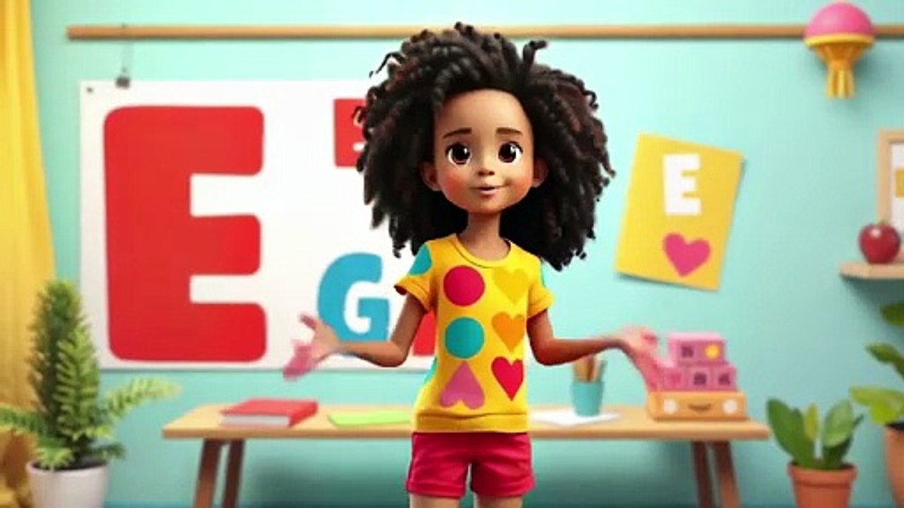“اتعلم حرف E مع زينة 🥚🐘 _ تعليم الحروف الإنجليزية للأطفال بسهولة”