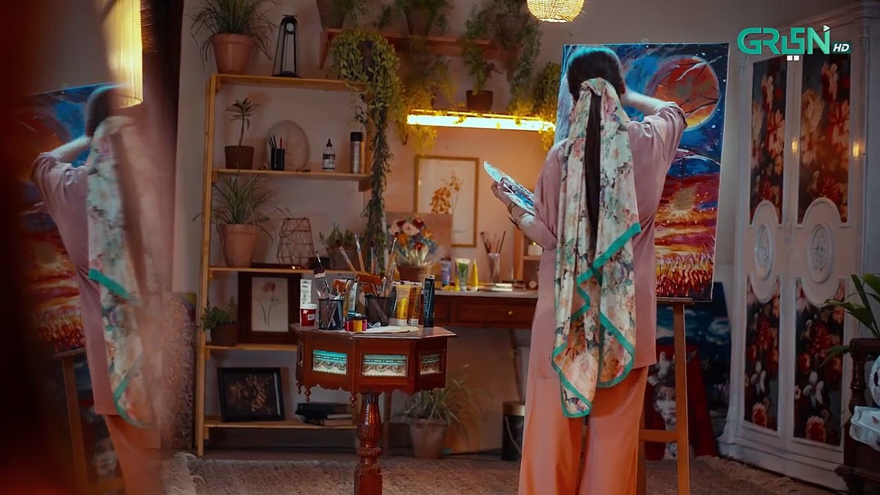 Main Zameen Tu Aasmaan  OST Ft. Feroze Khan  Hiba Bukhari - Hina Chaudhary _ Green Entertainment