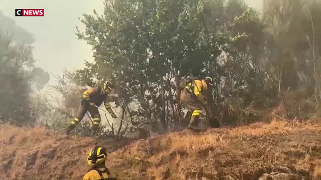 Espagne : des incendies toujours en cours dans plusieurs régions du pays