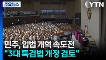 숨고르기 마친 민주, 다시 입법 개혁 속도전..."특검법 개정 검토" / YTN
