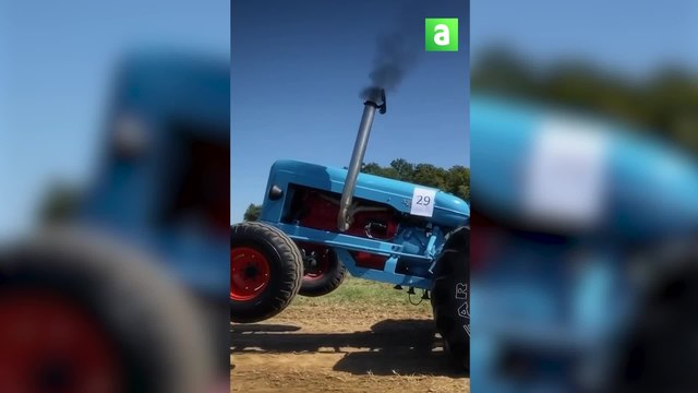 Minute locale : quand les tracteurs tentent le “full pull” à Barnich