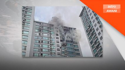 Kebakaran pangsapuri ragut 2 nyawa, 13 cedera