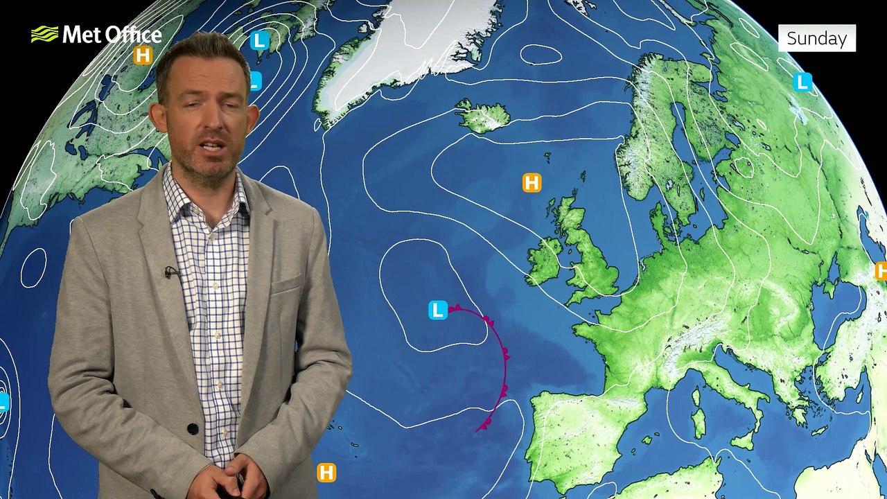 Met Office Afternoon Weather Forecast 17/08/202...