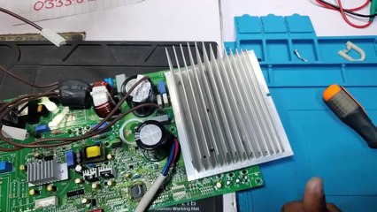 Kenwood DC inverter AC F1 error code inverter PCB treaning center #310  #Kenwood #dcinverter #Acpcb #KenwoodF1error