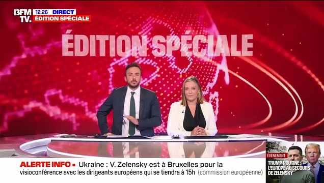 À la demande du président ukrainien Volodymyr Zelensky , la présidente de la Commission européenne et d'autres dirigeants européens, dont Emmanuel Macron, l'accompagneront à la Maison Blanche