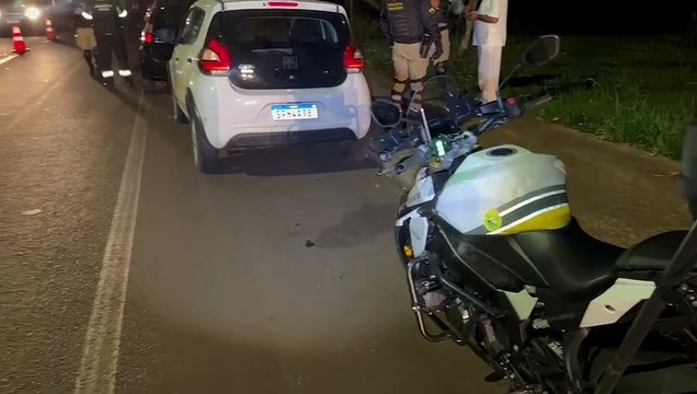 Operação de fiscalização é realizada na rua Ipanema, em Cascavel