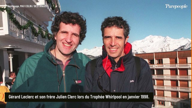 Je me rends compte depuis qu'il est parti... : Julien Clerc parle de son petit frère Gérard Leclerc, qui était très différent de lui