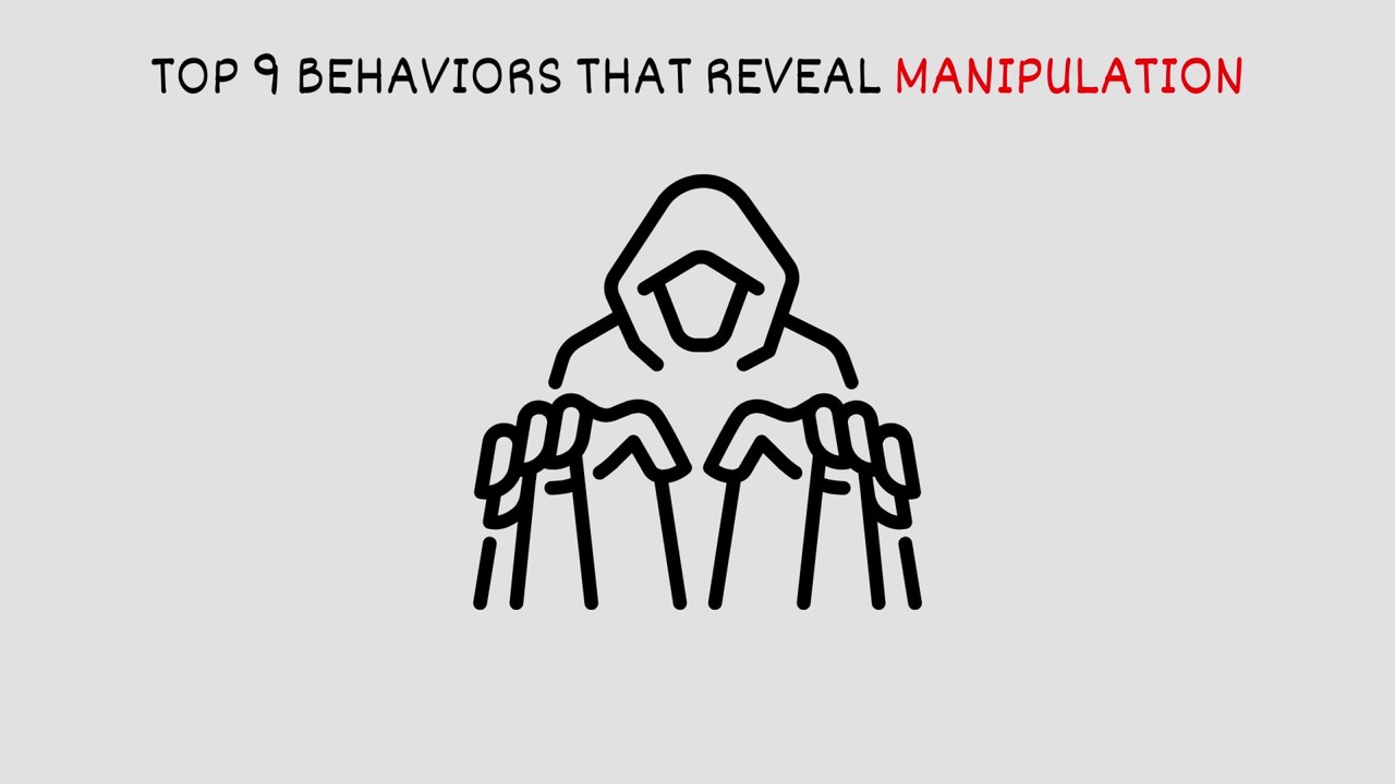 9 behaviors that reveal manipulation