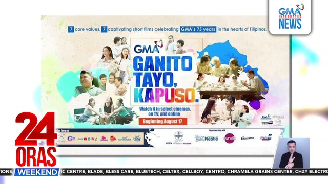 Pinoy values, bida sa 7 short films ng Ganito Tayo, Kapuso | 24 Oras Weekend
