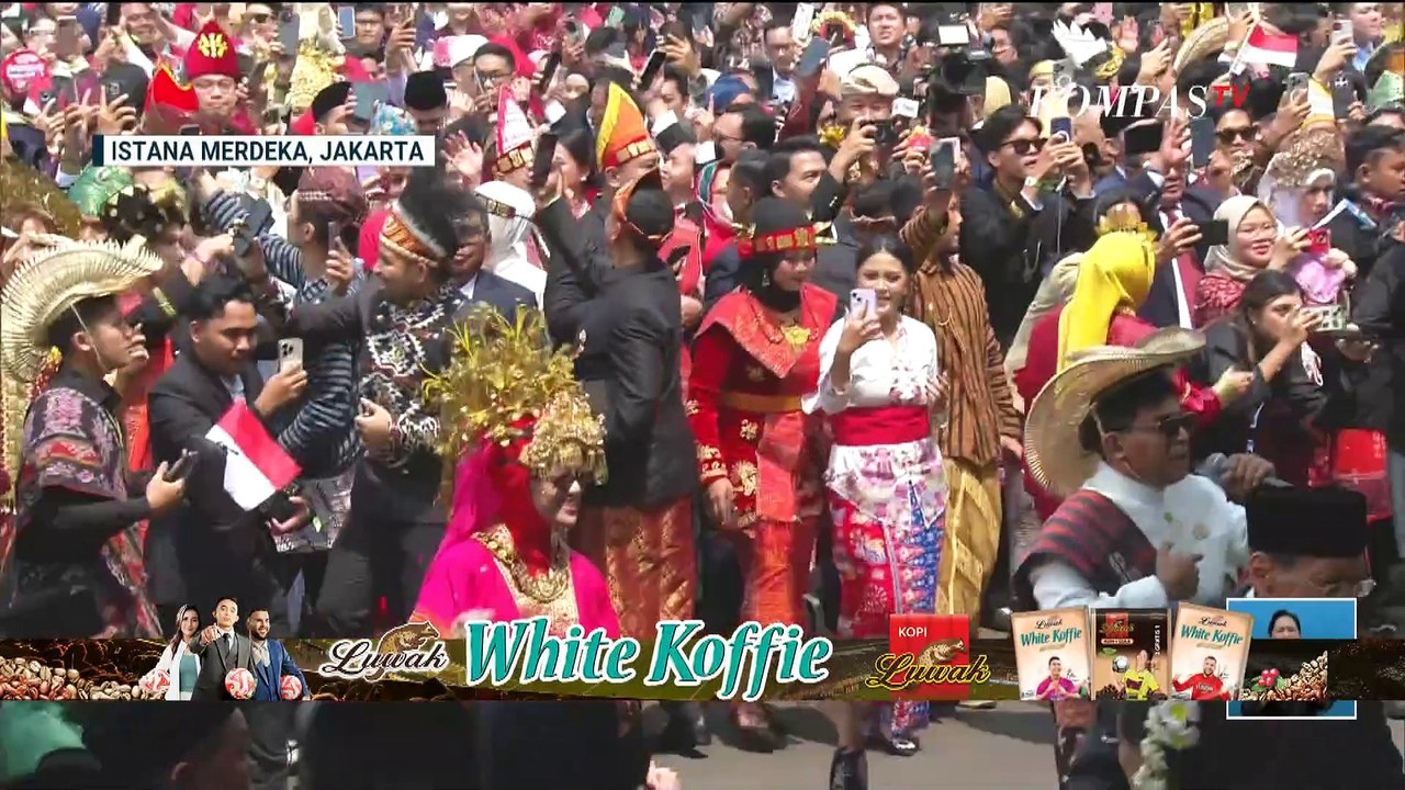 Tabola Bale, Pacu Jalur, hingga Pencak Silat Iko Uwais Hibur Upacara HUT ke-80 RI | KOMPAS PETANG