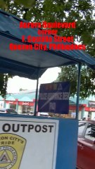 Aurora Blvd. corner F. Castillo St. in Quezon City in the Philippines