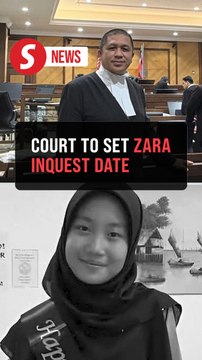 Court is scheduled to meet on Monday to set date for Zara's inquest, says lawyer