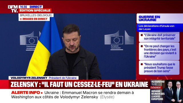 Guerre en Ukraine: Il est impossible de donner des territoires , assure Volodymyr Zelensky