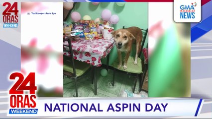 Mga aspin, binigyang pagkilala sa programang may palarong Pinoy | 24 Oras Weekend