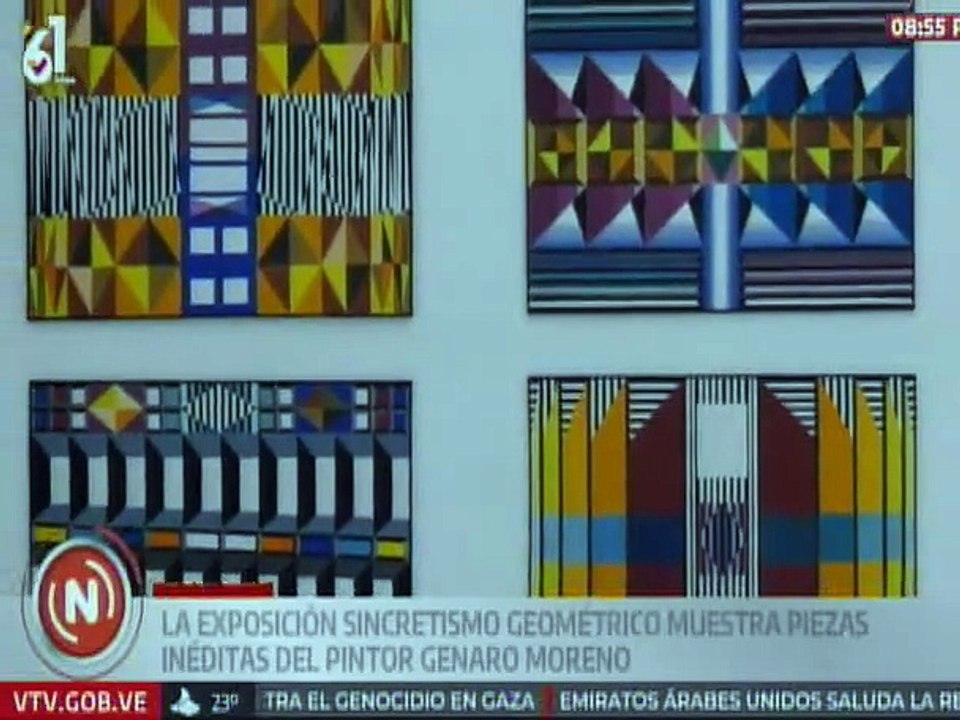 Caracas | Piezas inéditas del pintor Genaro Moreno son expuestas en el Museo Alejandro Otero
