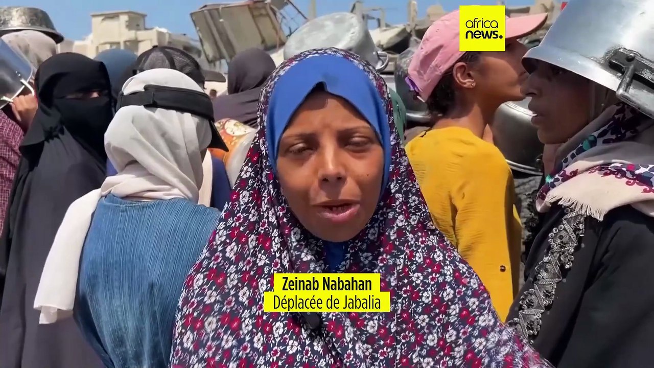 Famine à Gaza : les populations se nourrissent grâce aux cuisines humanitaires