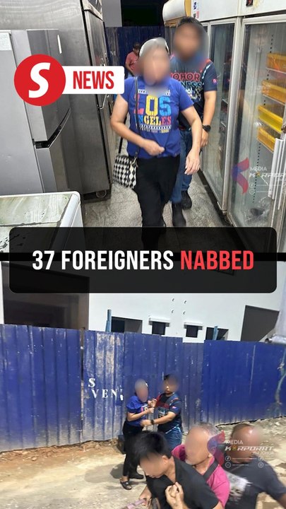 Immigration detains 37 foreigners in major Johor Baru operation