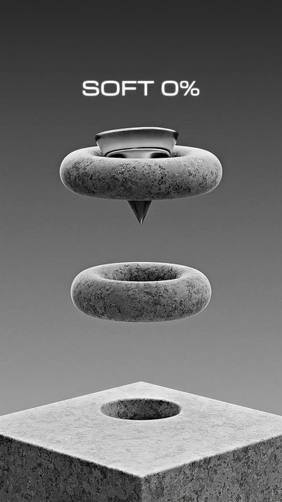 0 Vs 100 Cone 3d Soft Body Simulation Video Dailymotion