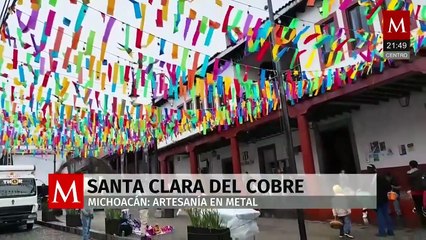 Feria nacional de martillado de cobre llega a su 59 edición en Santa Clara del Cobre