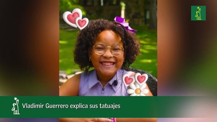 Vladimir Guerrero explica sus tatuajes