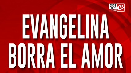 Evangelina Anderson estaría borrando tatuajes de su vínculo con Demichelis