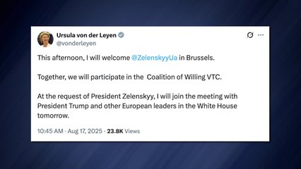 유럽 정상들, 젤렌스키와 대거 미국행...'트럼프 설득' 주목 / YTN