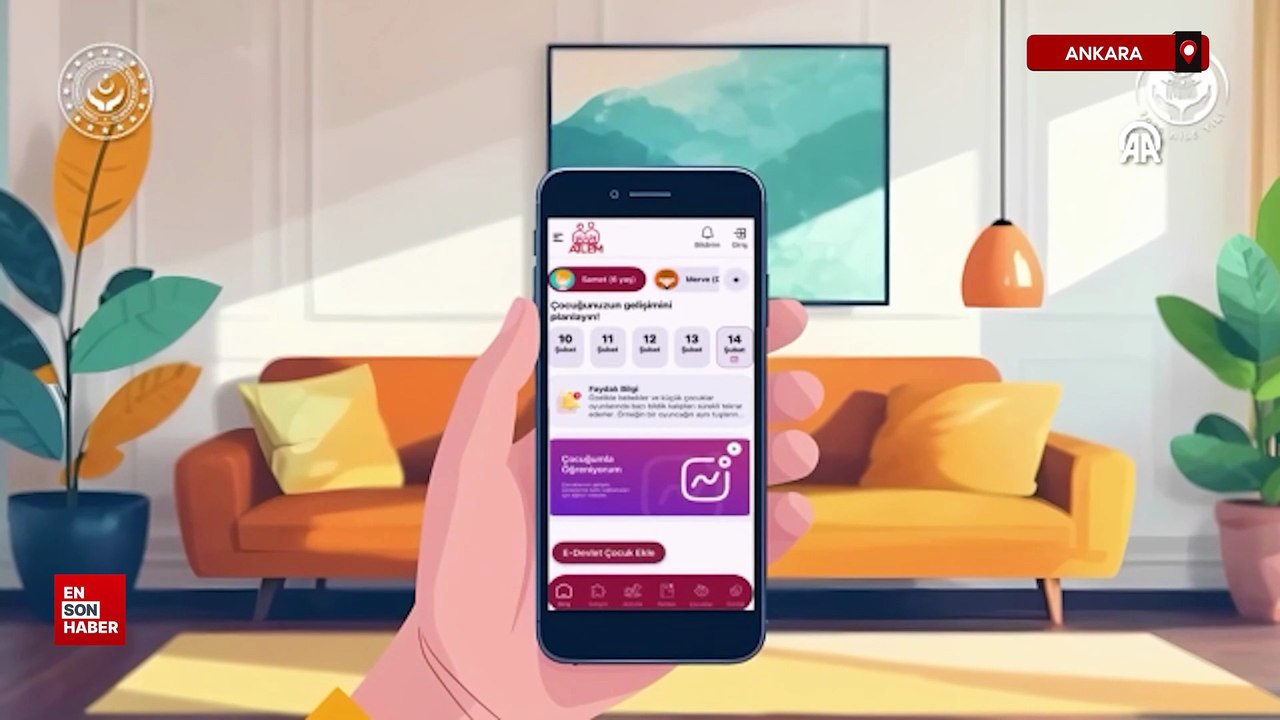 'İlk Öğretmenim Ailem' mobil uygulamasını 1 milyon 25 bin aile kullanmaya başladı