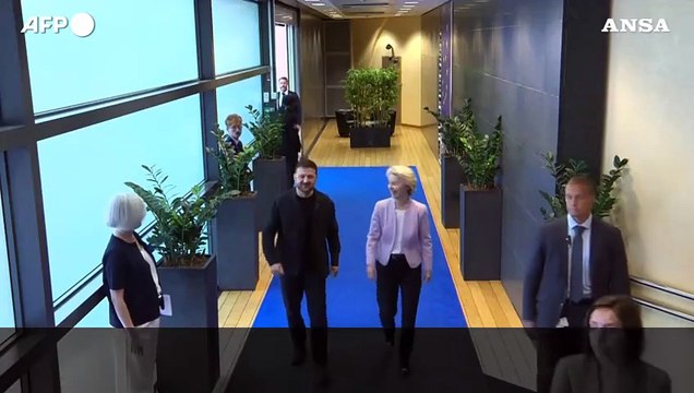 Von der Leyen: L'Ucraina deve essere in grado di mantenere la sua integrita' territoriale