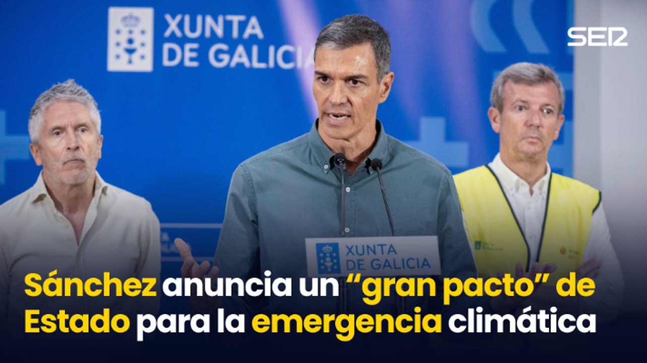 Sánchez propone un "gran pacto" de Estado para mitigar la emergencia ...