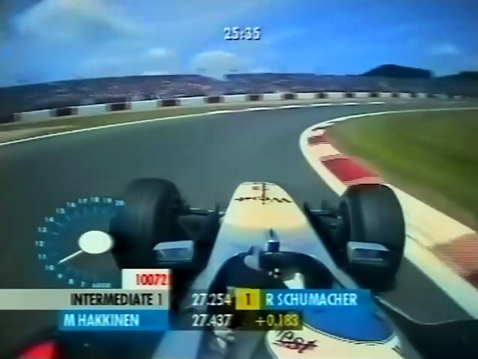F1 – Mika Häkkinen (McLaren Mercedes V10) Onboard – European GP 2001