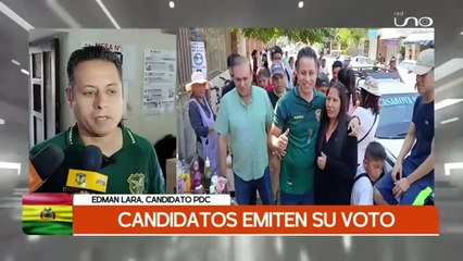 EDMAN LARA EMITE SU VOTO