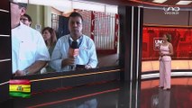 MARIO AGUILERA GOBERNADOR DE SANTA CRUZ EMITIÓ SU VOTO