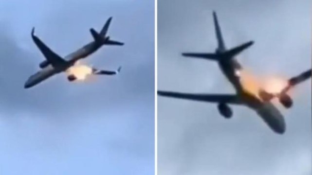 Aereo prende fuoco in volo, atterraggio d'emergenza a Brindisi