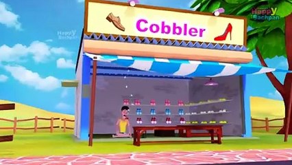 Cobbler Cobbler Mend My Shoe I English Poem I Lullaby For Babies To Go To Sleep I Happy Bachpan