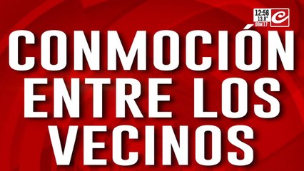 Conmociòn entre los vecinos: asì trasladaron al abogado que se cayò al Riachuelo