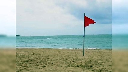 Mantienen precauciones en playas del norte del país por huracán Erin