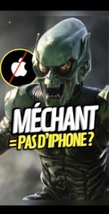 Les méchants ne peuvent pas avoir un iPhone ? #apple #iphone #film #info #pourtoi