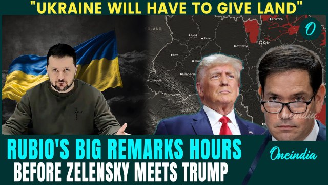 Rubio SHOCKS Ukraine With ‘Land Concession’ Remark | Zelensky REJECTS Putin’s Donbas Demand