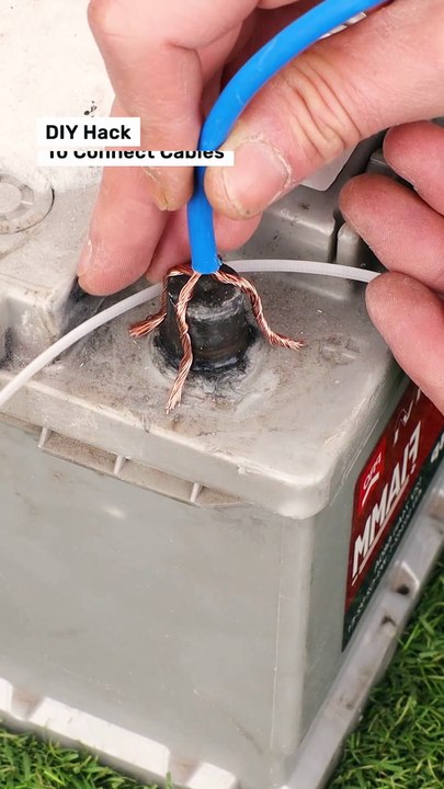 DIY Hack for Strong Cable Connections!