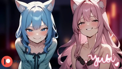 🐾 Cute Neko Girls Won’t Stop Meowing 😻 FF4A ASMR Roleplay 💕 Cozy Cuddles, Sweet Whispers & Deep Relaxation 🎧😴