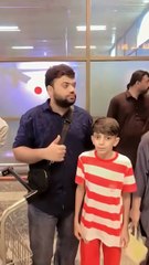 Ducky Bhai Arrest Video From Lahore Airport🤔😱 #rajabfamily #viralvideo #youtubeshorts #shortsfeed