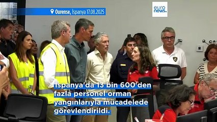 İspanya ve Portekiz'deki yangınlarla binlerce itfaiyeci mücadele ediyor