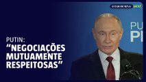 Putin diz que negociações com Trump foram 'construtivas' e 'mutuamente respeitosas'