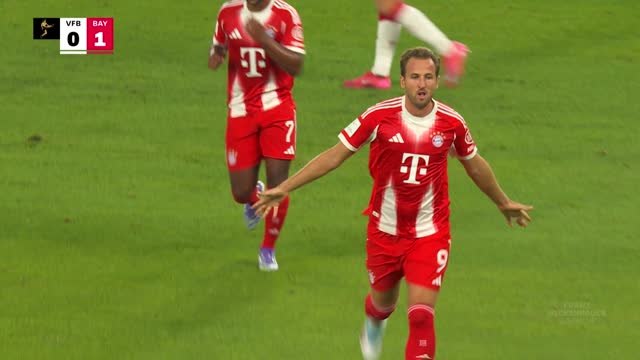 Kane opens scoring for Bayern in Supercup