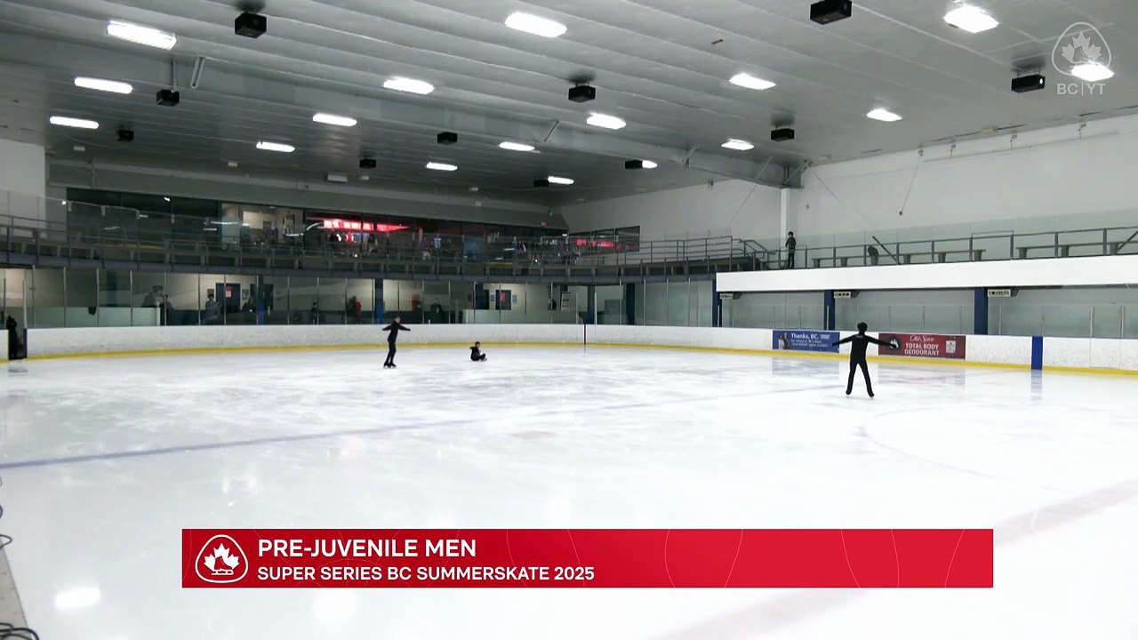 Pre Juvenile Men Free Program - Rink 1 - 2025 BC/YT Section Super ...