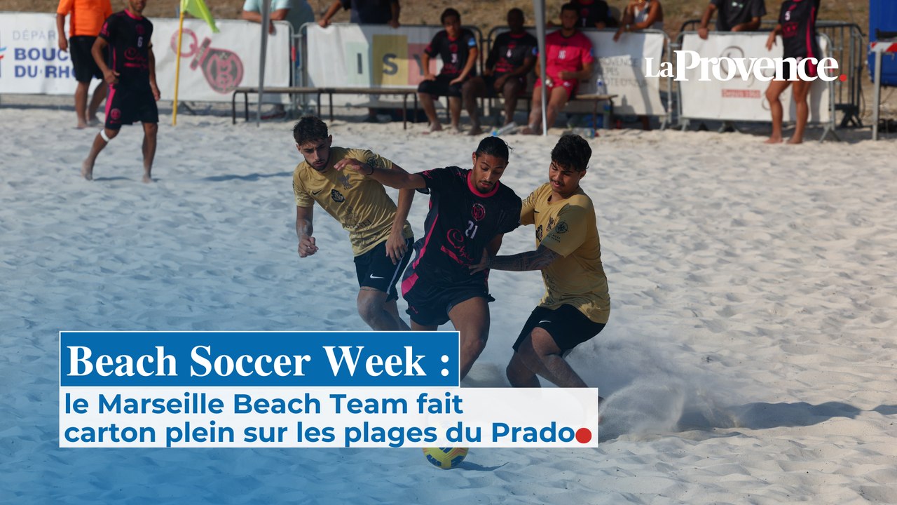 Beach soccer week : le Marseille Beach Team fai...