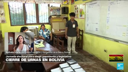 Cierre de urnas en Bolivia: se desarrolló una jornada tranquila, pese a algunos incidentes