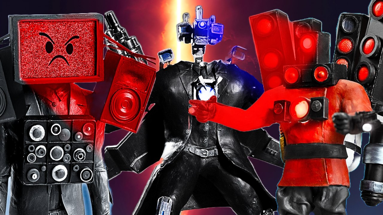 ATTENTION! Titans in the Skibidi Toilet Multiverse! 💪 Crafting Tv Man, SpeakerMan, CameraMan & MORE