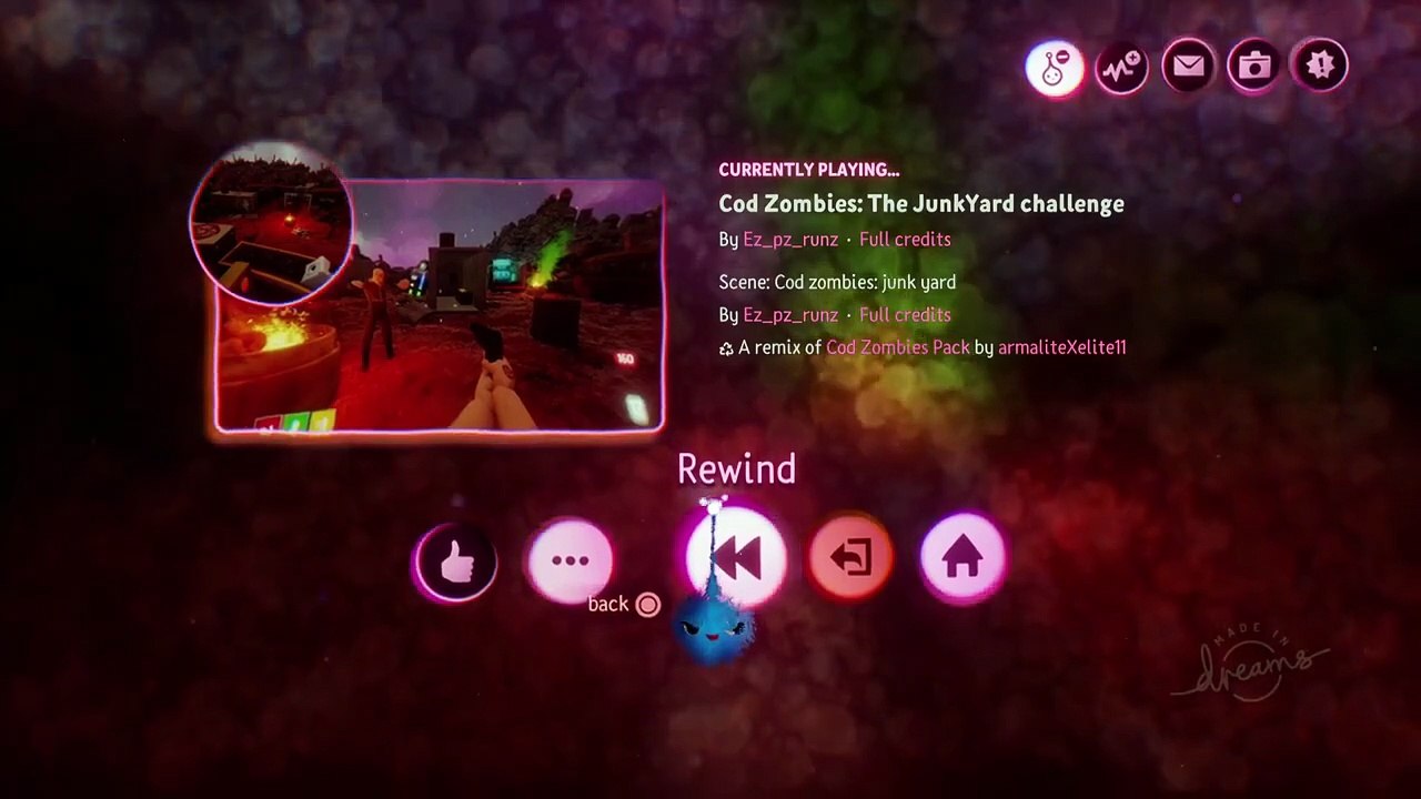 Cod Zombies The Junkyard Challenge Custom Zombies Map Round 30+Easter Egg  Made in Dreams PS5